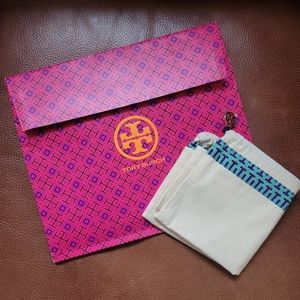 Tory Burch Drawstring Dust Bag and Gift Bag